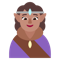 Woman Elf- Medium Skin Tone emoji on Microsoft